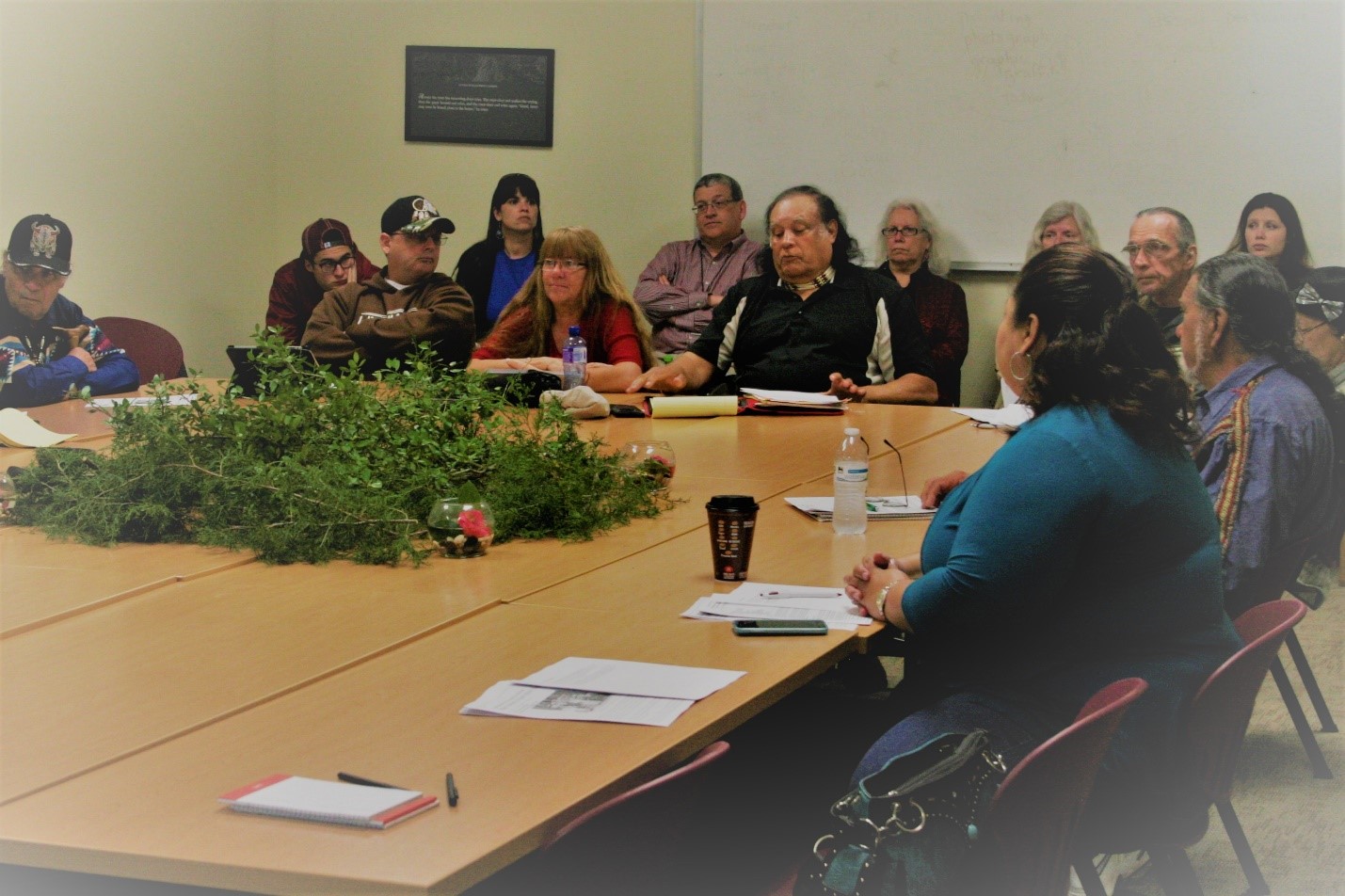 Tribal Leaders Meeting hosted by the Native American Studies Center