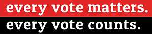 Picture of the Every Vote Matters Logo
