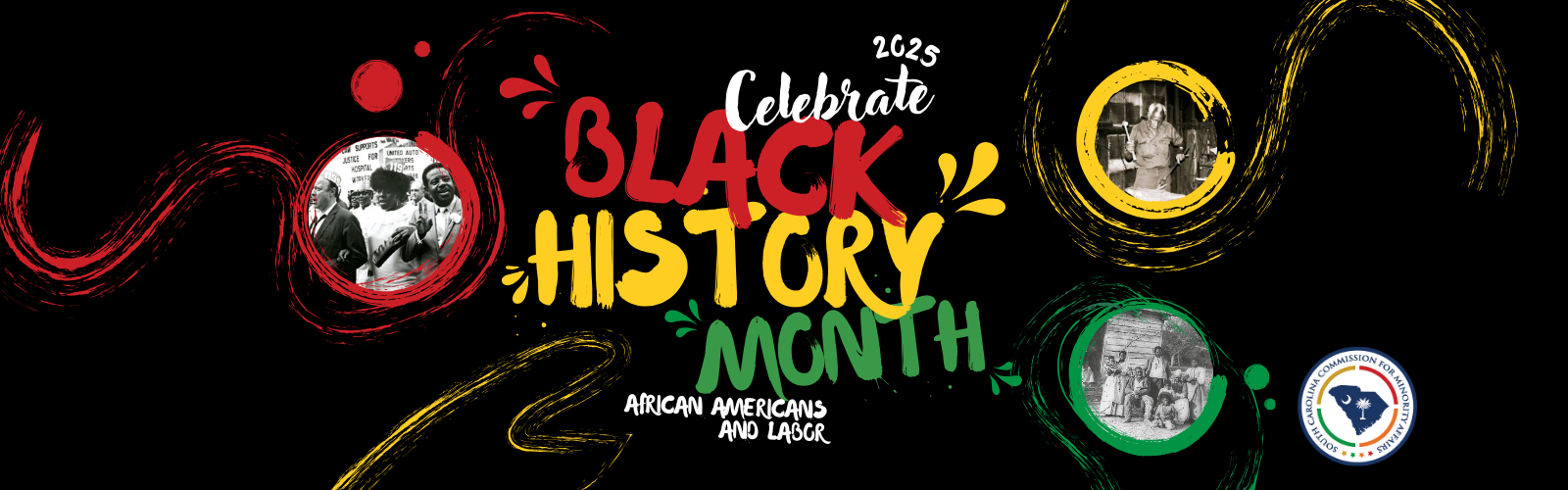 2025 Black History Month Banner